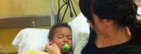 Gabriel in the hospital