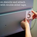 attaching stencils