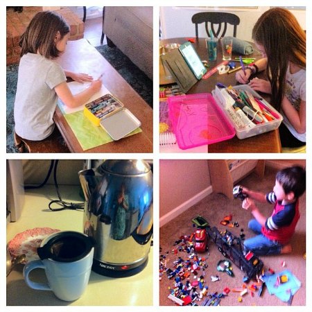 real life homeschooling on instagram