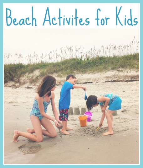 Beach activities for kids