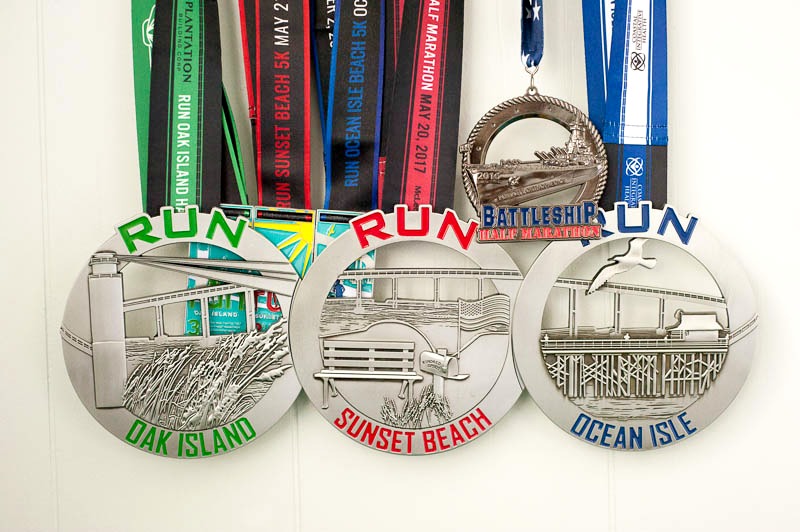 half marathon running medals